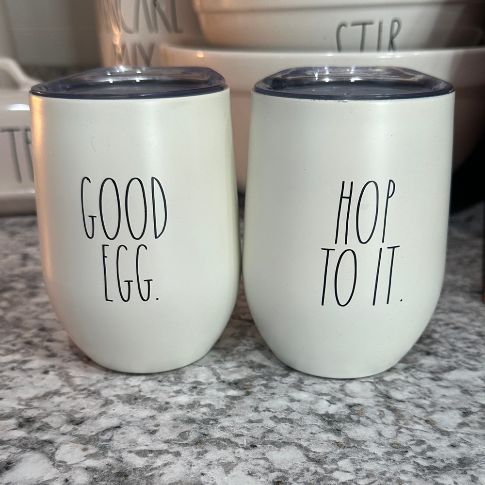 Rae Dunn Wine Cups